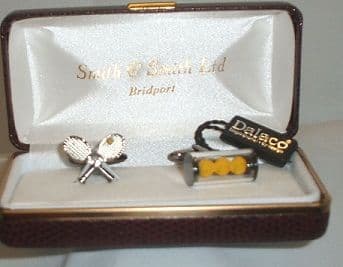 Tennis Cufflinks