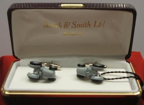 Tractor Cufflinks - Grey