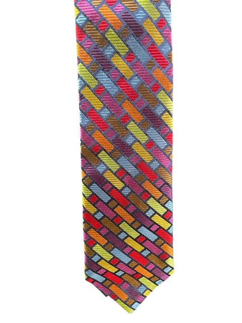 Van Buck Limited Edition Woven Silk Tie - 8