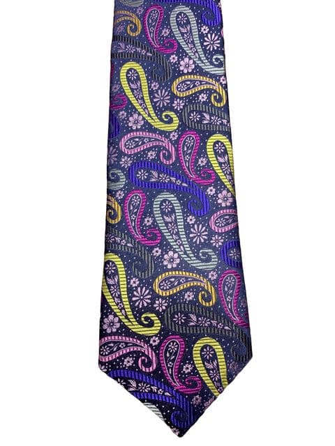 Van Buck Woven Silk Tie - 4