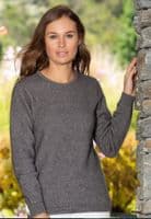 Women's Possum Blend Crew Neck Pullover by Noble Wilde