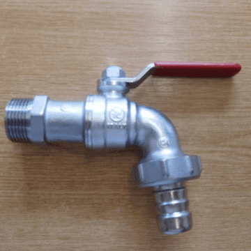 ¾" Metal Tap With Hose Tail
