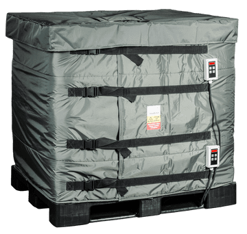 1000 Litre IBC Heater with 2 x 1000 Watt Heat Bands and Digital Control Units