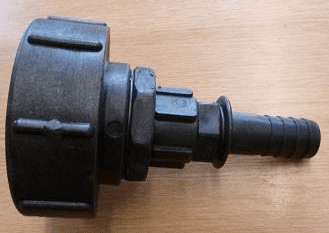 100mm IBC Adaptor to Hosetail