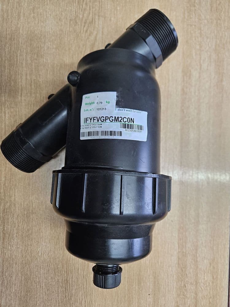 Mb Inline Filter 2 inch BSP Male Inline Filter