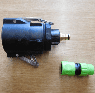 2 inch Female Camlock to Male Brass Hoselock Connector