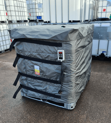 2000W Heated IBC Insulation Jacket with Thermostat Control Unit
