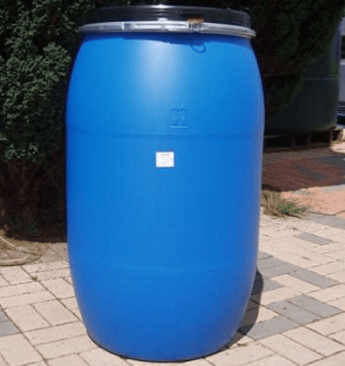 220 litre Clamp Top Drum