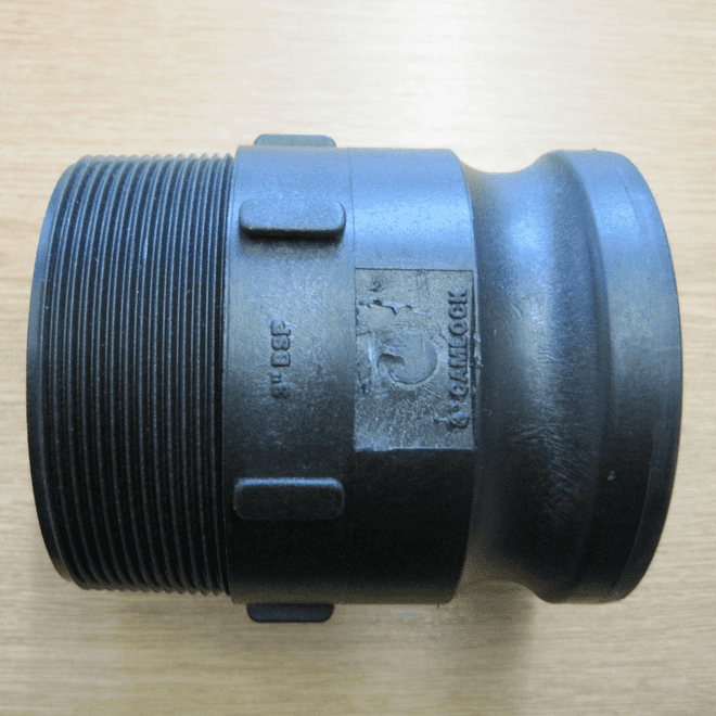 3 inch BSP Male to 3 inch Male Camlock
