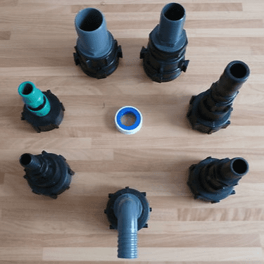 60 x 6mm IBC Adaptor to Hose Tail