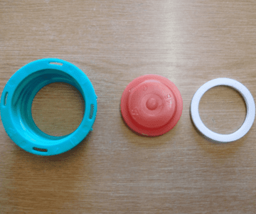 60mm x 6mm 3 Piece Blanking Cap