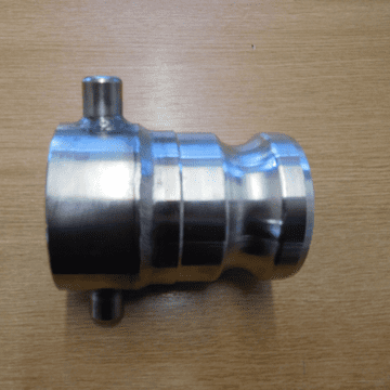 60x6mm Stainless IBC Adaptor to 2 inch Male Camlock
