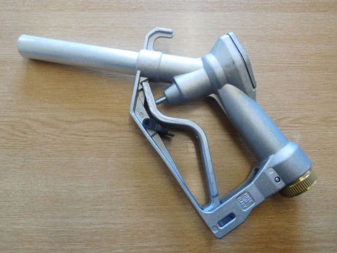 Aluminium Manuel Fuel / Oil Trigger Nozzle
