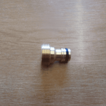 Brass 3/4 inch BSP Male to Hoselock