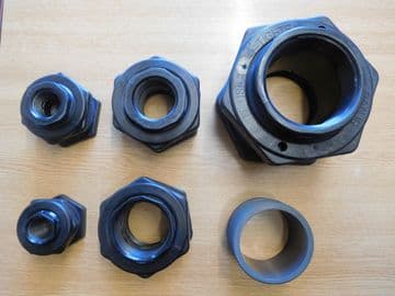 Bulkhead Fittings - Plastic