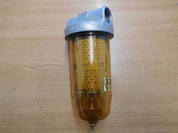 Goldenrod Diesel Inline Water / Particle Fuel Filter - 15 Micron