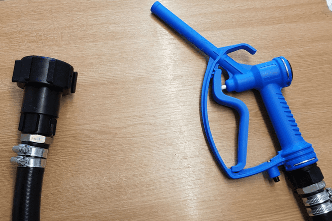 IBC Adblue / Chemical Black Diesel Gravity Delivery Hose Kit