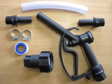 IBC Water / Fuel / Chemical Delivery Kit - Nylon Reinforced Hose