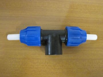 MDPE Pipe Connectors (Female BSP) - Tee Piece