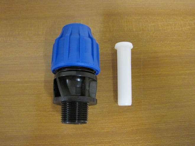 MDPE Pipe Connectors (Male BSP) Straight