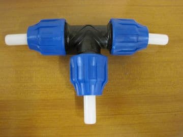 MDPE Pipe Connectors - Tee Piece