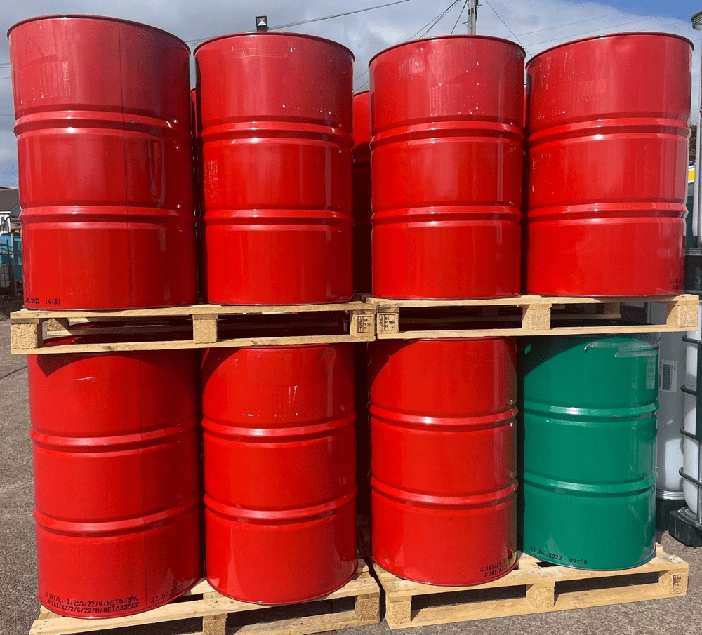 Recycled Steel Twin Bung Drum