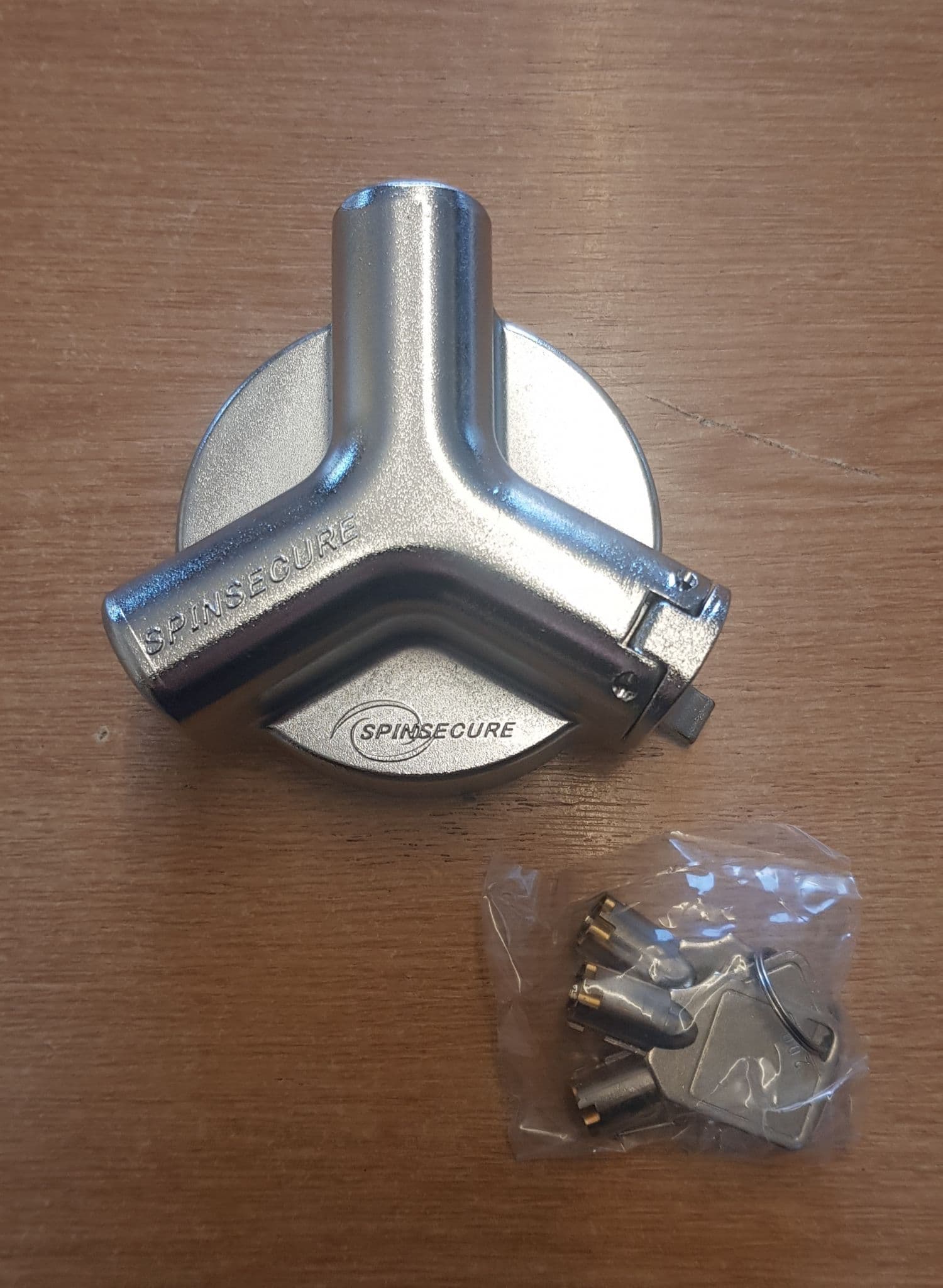 Spinsecure Oil Tank Lock