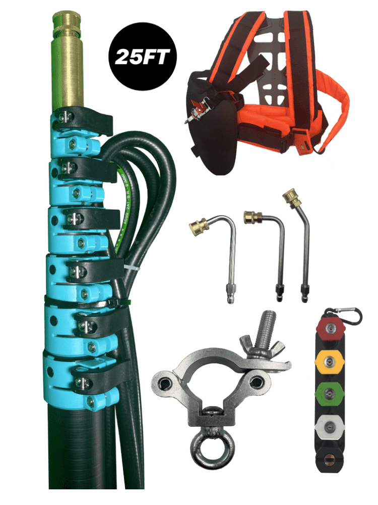 25ft Titan Ultra Force High Pressure Pole