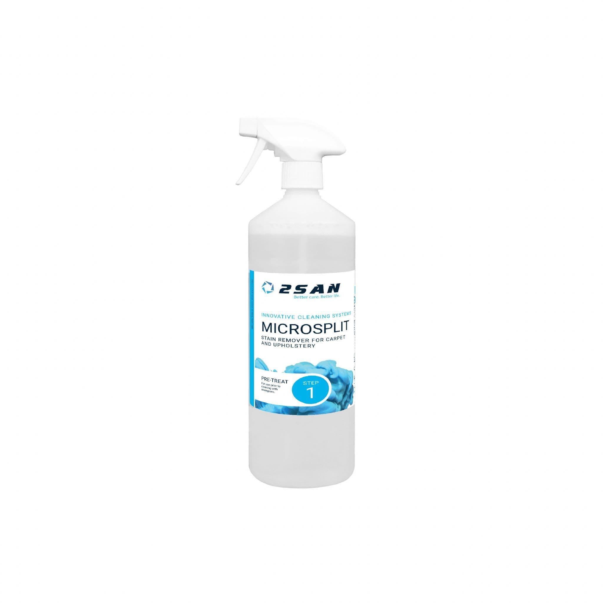 Microsplit Craft 2SAN Microsplit Trigger Spray 1L Carpet & Upholstery Cleaner