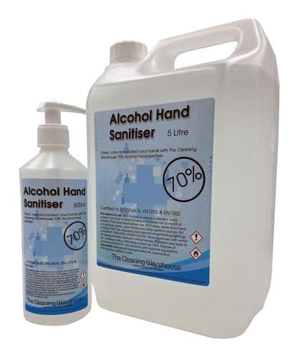 Alcohol Hand Sanitiser 70%