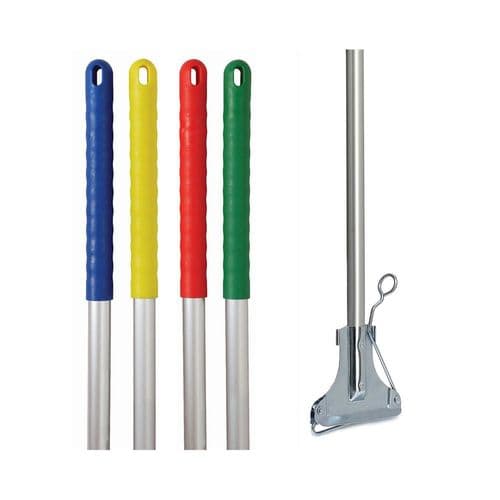 Aluminium Kentucky Mop Handle Blue