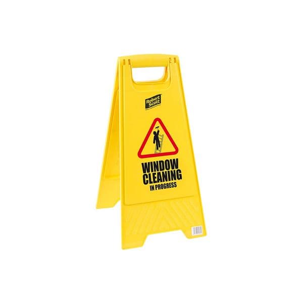 Caution Window Cleaning Safety Sign