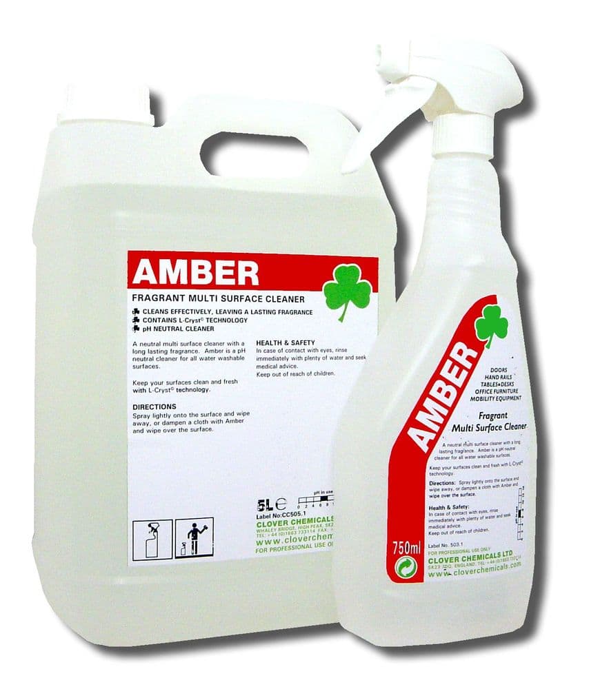Christeyns Amber Multi Surface Cleaning Chemical Hard Surface Cleaner
