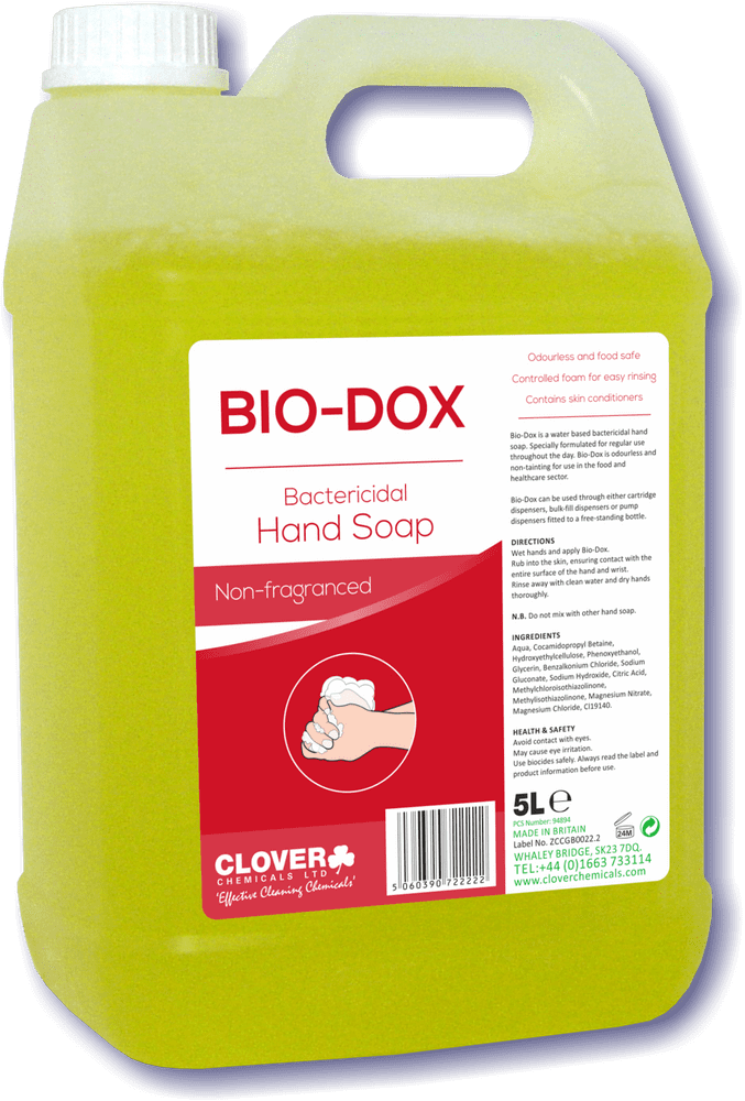 Christeyns Bio-Dox - Bactericidal Hand Soap (Clover)
