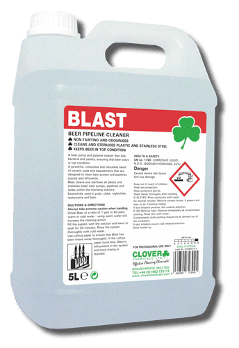 Christeyns Blast 5L - Beer Pipeline Cleaner (Clover)