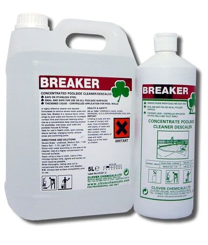 Christeyns Breaker - Concentrated Poolside Cleaner & Descaler (Clover)