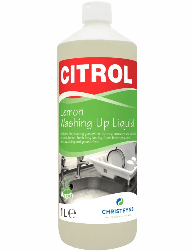 Christeyns Citrol Lemon Washing Up Liquid Concentrate 5L
