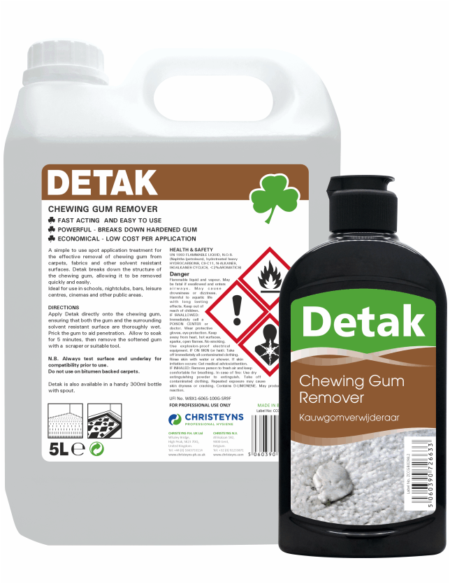 Christeyns Detak Chewing Gum Remover (Clover)