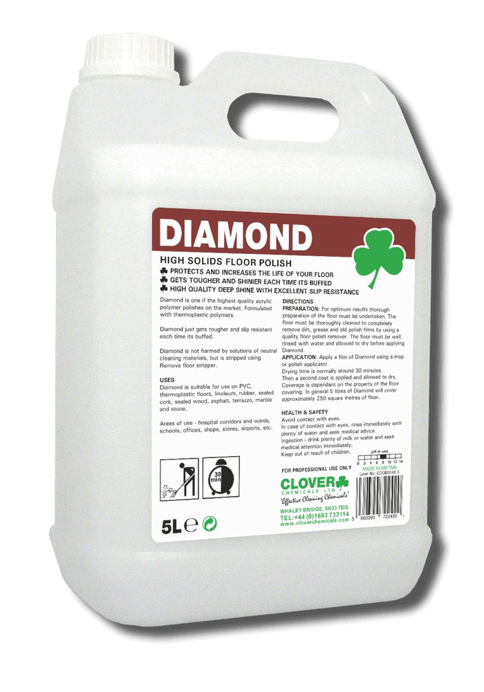Christeyns Diamond - Acrylic Floor Polish  (Clover)