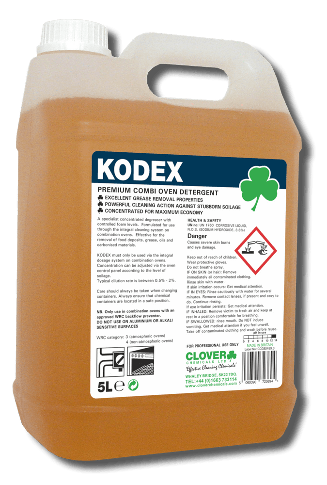 Christeyns Kodex 5L - Combi Oven Detergent (Clover)