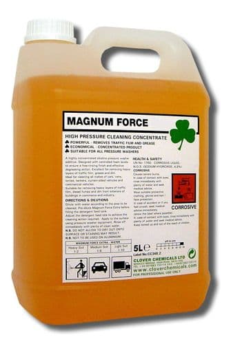Christeyns Magnum Force 5L - Traffic Film Remover (Clover)