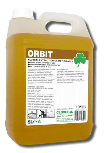 Christeyns Orbit Neutral Extraction Cleaner for Carpets (Clover)