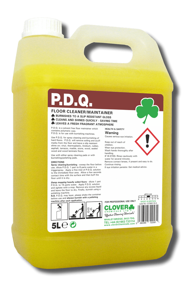 Christeyns PDQ Floor Cleaner & Maintainer 5L Professional Floor Cleaner
