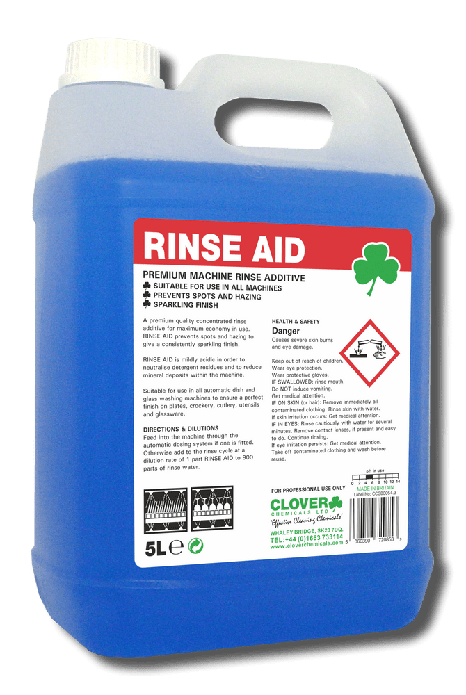 Christeyns Rinse Aid - Premium Rinse Aid Additive (Clover)