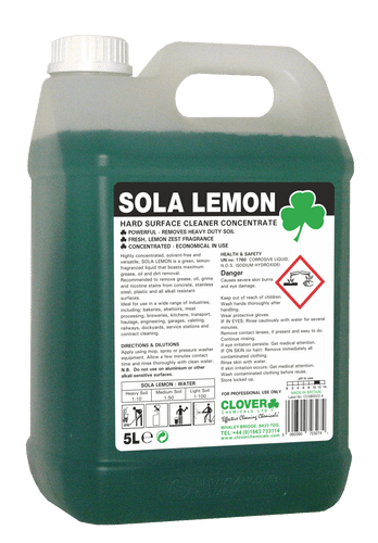 Christeyns Sola Lemon - Universal Hard Surface Cleaner Concentrate (Clover)