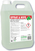 Christeyns Spray & Wipe Fragrant Cleaner and Disinfectant (Clover)