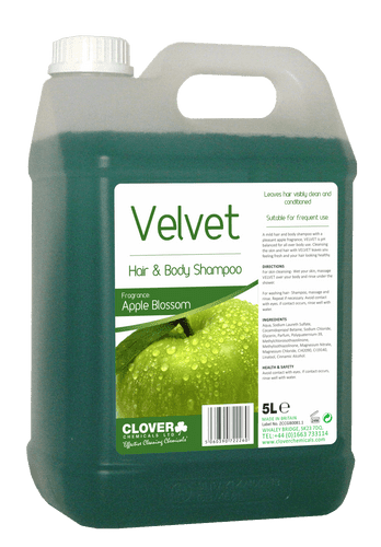Christeyns Velvet Hair and Body Shampoo - 5L (Clover)