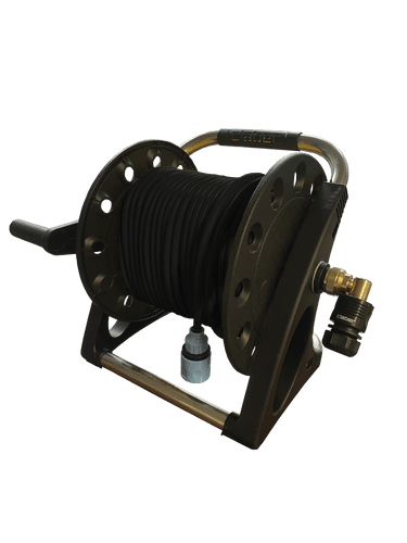 Claber® Aquapony Hose Reel & 5mm x 30m Hose Black