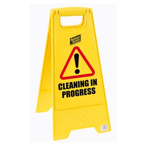 Cleaning in Progress Standard Safety Floor Sign