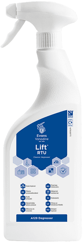 Evans Lift Heavy Duty Unperfumed Cleaner Degreaser